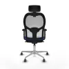 Ofiso kėdė su atrama galvai Piqueras y Crespo 2D086G2 Mėlyna