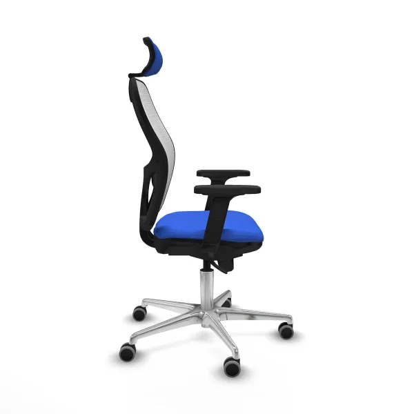 Office Chair with Headrest Piqueras y Crespo 2D086G2 Blue