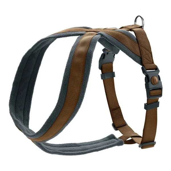 Dog Harness Hunter London Comfort 48-56 cm Brown Size S/M