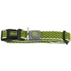 Dog collar Hunter Vario Plus Threads Size L Lime (40-60 cm)