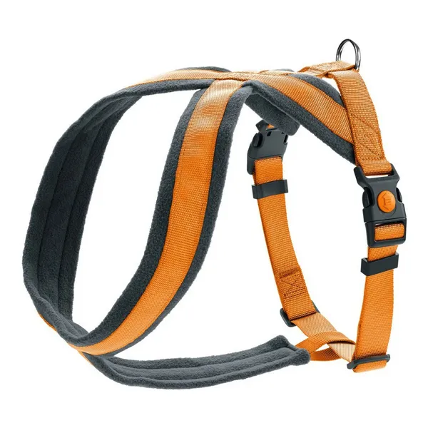 Dog Harness Hunter London Comfort 63-82 cm Orange Size M/L