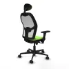 Office Chair with Headrest Piqueras y Crespo 3D036N1 Pistachio