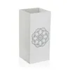 Umbrella stand Versa Mandala White MDF Wood (22 x 48 x 22 cm)