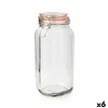 Glass Jar Quid New Canette Transparent Glass 2 L (Pack 6x)