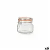 Glass Jar Quid New Canette Transparent Glass (0,5L) (Pack 6x)