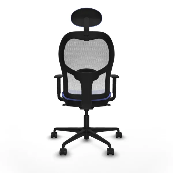 Office Chair with Headrest Jorquera Piqueras y Crespo 1D036N1 Light Blue