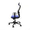 Office Chair with Headrest Piqueras y Crespo 1D036N2 Light Blue