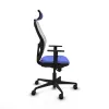 Office Chair with Headrest Piqueras y Crespo 1D036N2 Light Blue