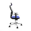Office Chair with Headrest Piqueras y Crespo 1D086N2 Light Blue