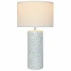 Desk lamp DKD Home Decor White Multicolour Linen Dolomite 25 W 50 W 220 V 42 x 42 x 73,5 cm