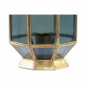 Desk lamp DKD Home Decor Crystal Blue Golden 220 V Brass 50 W Modern (18 x 19 x 29 cm)