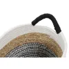 Basket set DKD Home Decor Beige Cotton Natural Fibre (42 x 32 x 24 cm) (3 Pieces)