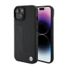 BMW Leather Hot Stamp MagSafe - Case for iPhone 15 Plus (black)