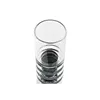 Candleholder DKD Home Decor 6 x 6 x 28 cm Crystal Black Transparent