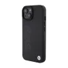 BMW Leather Hot Stamp MagSafe - Case for iPhone 15 Plus (black)