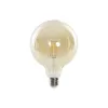 LED lamp DKD Home Decor E27 A++ 4 W 450 lm Amber 12,5 x 12,5 x 18 cm