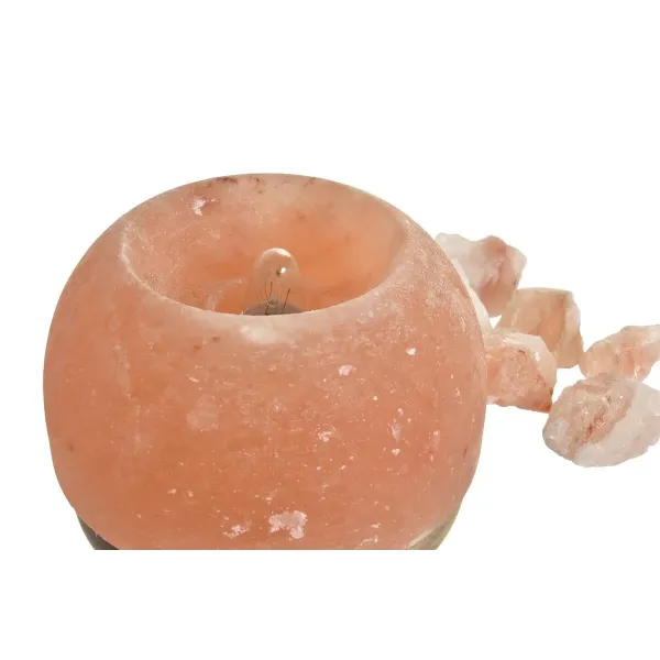 Lighting decoration DKD Home Decor Salt Orange 15 W 16 x 16 x 18 cm