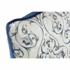 Cushion DKD Home Decor Blue 50 x 10 x 30 cm Flowers