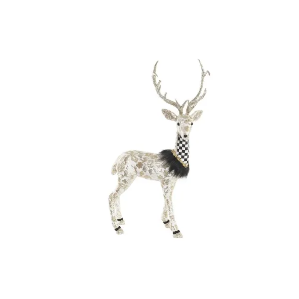 Christmas bauble DKD Home Decor Black Golden Reindeer 35 x 18 x 55 cm