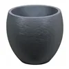 Plant pot EDA Graphit Circular Plastic Dark grey (Ø 50 x 45 cm)