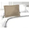 Pillowcase Lovely Home 100% cotton Beige 50 x 70 cm (2 Units)