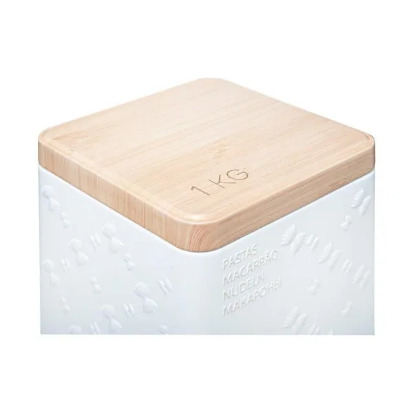 Multi-use Box Nature Scandi Metal White 500 gr