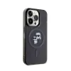 Karl Lagerfeld Karl & Choupette Glitter Magsafe - Case for iPhone 15 Pro (Black)