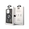 Karl Lagerfeld Karl & Choupette Glitter Magsafe - Case for iPhone 15 Pro (Black)