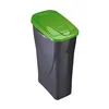 Rubbish bin Mondex Green Black/Green polypropylene Plastic 15 L