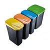 Rubbish bin Mondex Green Black/Green polypropylene Plastic 15 L