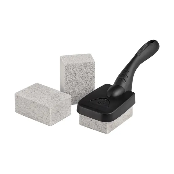 Barbecue Cleaning Brush Cleaning Block Grey 27 cm