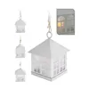 Lantern Deco Metal White