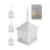 Laterna Deco Metal Valge
