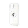 Karl Lagerfeld Karl & Choupette Glitter Magsafe - Case for iPhone 15 Plus (Transparent)