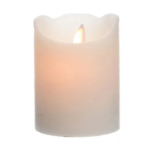 LED Candle Lumineo White Ø 7,5 x 10 cm (AA)