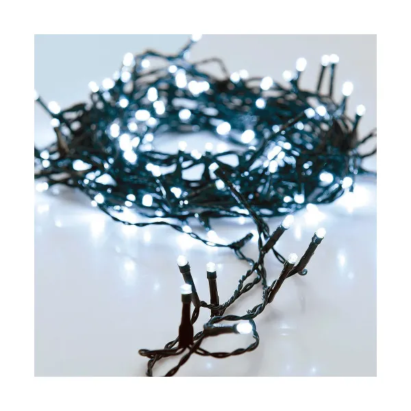 Wreath of LED Lights White