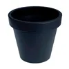 Plant pot Plastiken Anthracite polypropylene Ø 25 cm