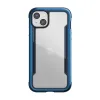 X-Doria Raptic Shield - Aluminum Case for iPhone 14 Plus (Drop-Tested 3m) (Marine Blue)