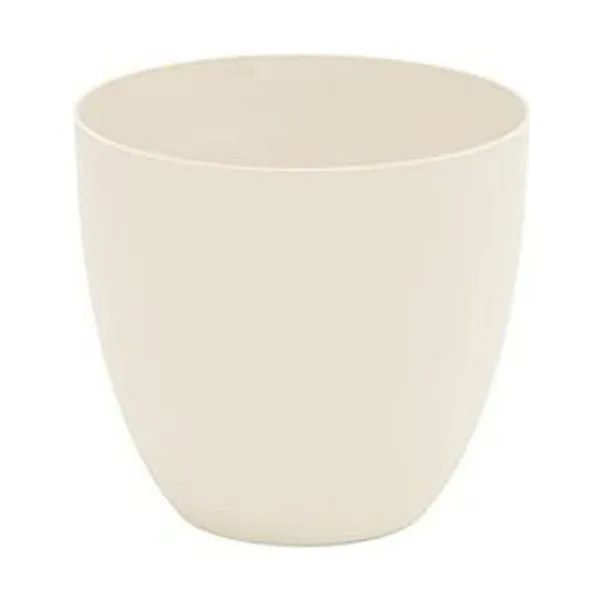 Plant pot Plastiken Beige polypropylene Ø 18 cm