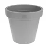 Plant pot Plastiken Grey polypropylene (Ø 26 cm)