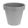 Plant pot Plastiken Grey polypropylene (Ø 35 cm)