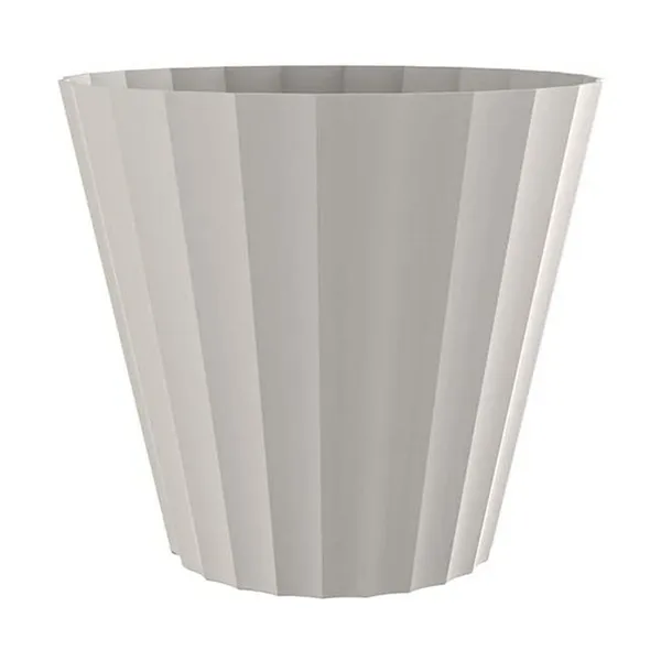 Plant pot Plastiken Beige polypropylene 32 x 29 cm