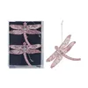 Decorative Figure Christmas Decoration Pink Christmas bauble (10 X 1 X 17 CM)