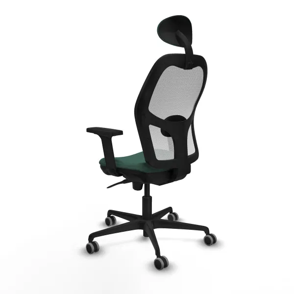 Office Chair with Headrest Jorquera Piqueras y Crespo 2D036G1 Green