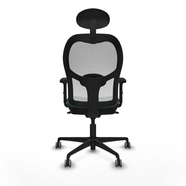Office Chair with Headrest Jorquera Piqueras y Crespo 2D036G1 Green