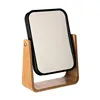 Mirror with Mounting Bracket 5five Natureo Black Bamboo 22 x 16 x 6 cm