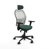 Office Chair with Headrest Jorquera Piqueras y Crespo 3D036N2 Green