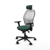 Office Chair with Headrest Jorquera Piqueras y Crespo 3D036N2 Green