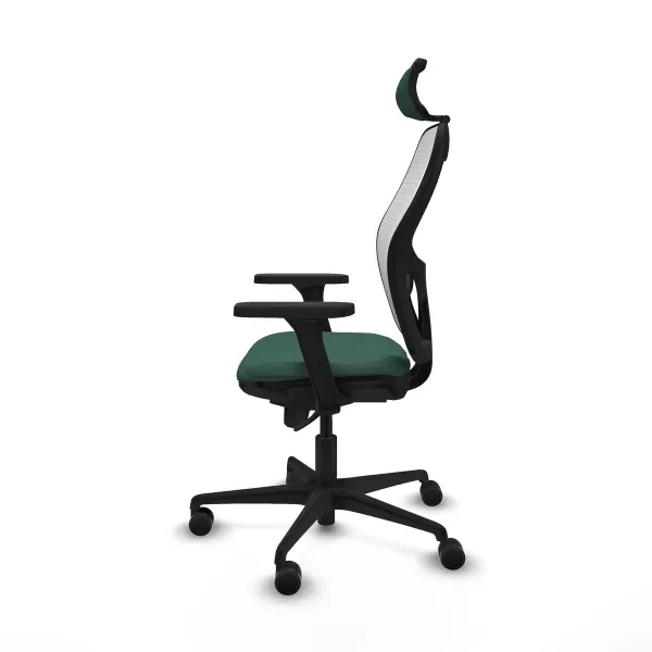 Office Chair with Headrest Jorquera Piqueras y Crespo 3D036N2 Green