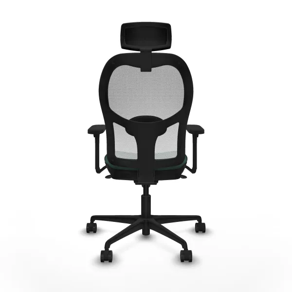 Office Chair with Headrest Jorquera Piqueras y Crespo 3D036N2 Green